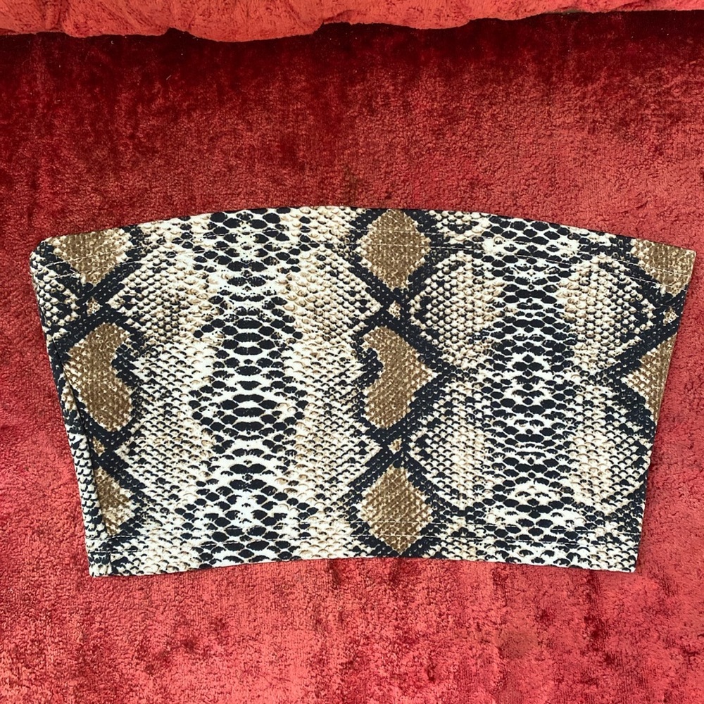 Snake skin Bandeau